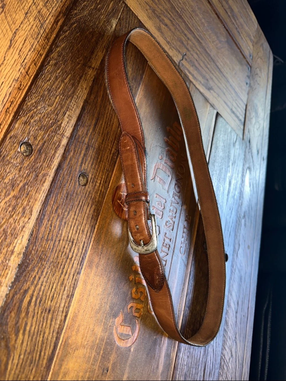 Dockers Men's Leather Belt